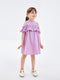 Crew Neck Baby Girl Dress